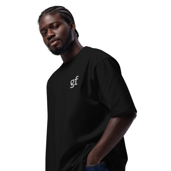 stitched oversized t-shirt – Bild 3