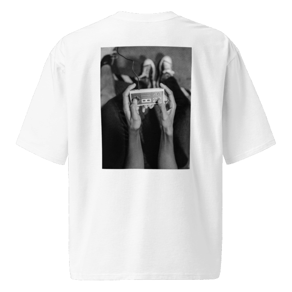 print #1 oversized t-shirt