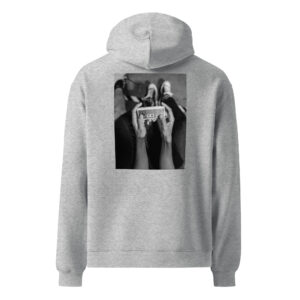 print #1 oversized unisex hoodie