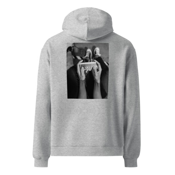 print #1 oversized unisex hoodie