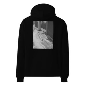 print #2 oversized unisex hoodie