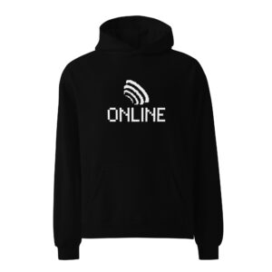 online oversized unisex hoodie