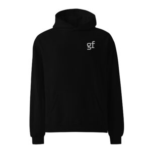 stitched oversized unisex hoodie